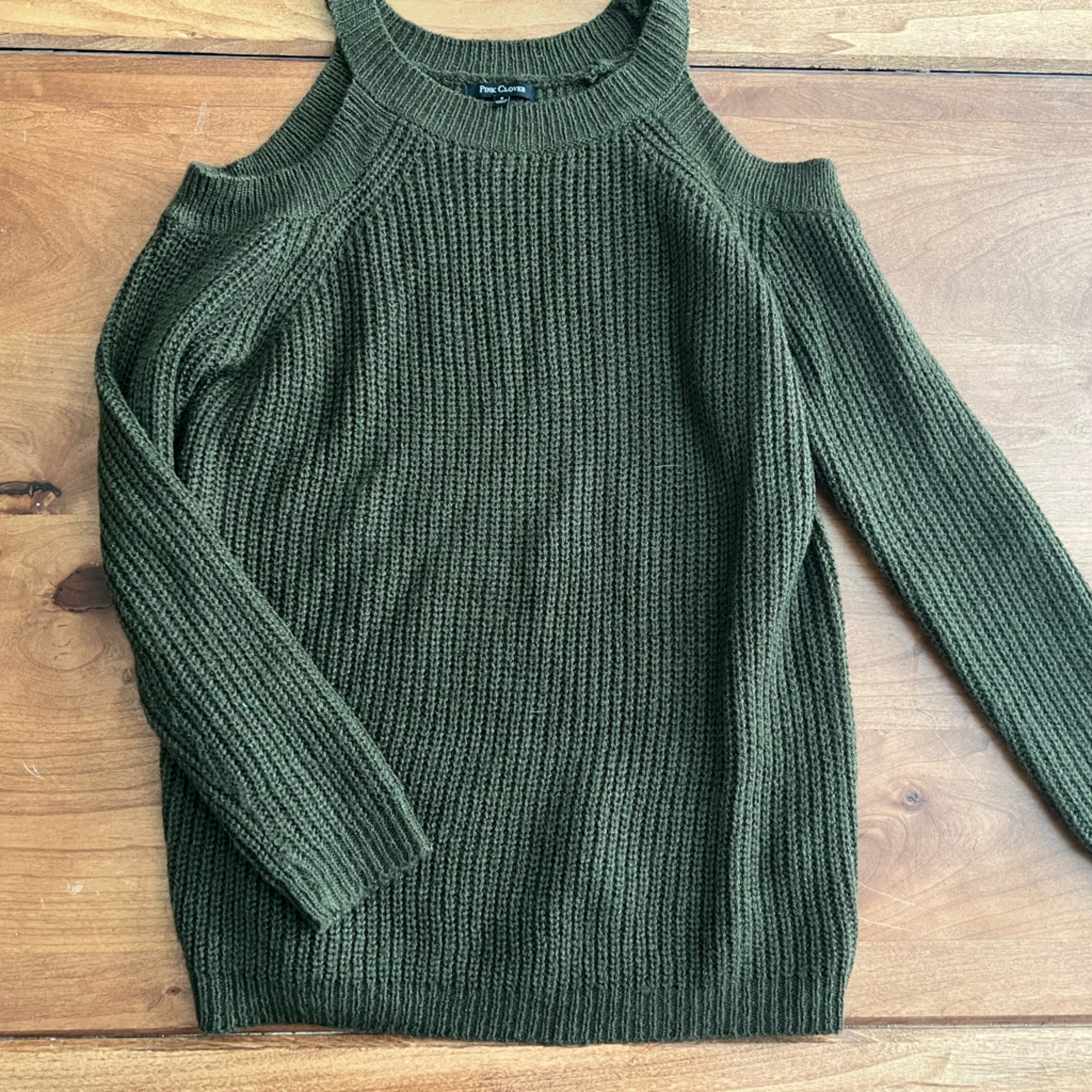 Camo Green Sweater
